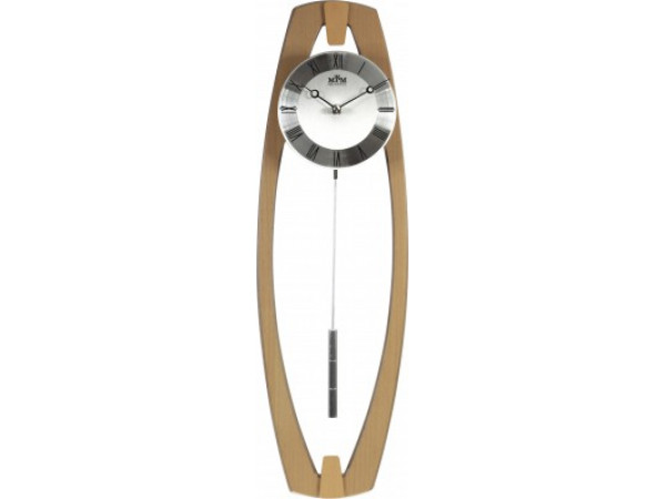 Kyvadlové hodiny MPM 3188.53 svetlé drevo, 58cm Kyvadlové hodiny MPM 3188.53 svetlé drevo, 58cm