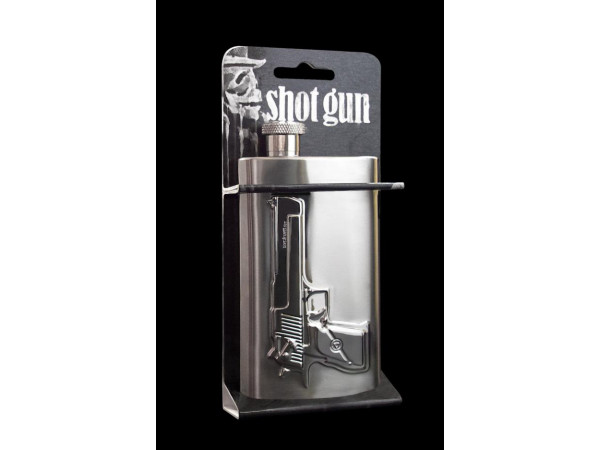 Likérka s reliéfom SUCK UK Shot Gun Flask Likérka s reliéfom SUCK UK Shot Gun Flask