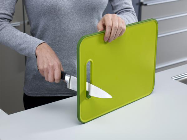 Lopárik s integrovaným brúskou JOSEPH Slice & Sharpen, veľké zelené Lopárik s integrovaným brúskou JOSEPH Slice & Sharpen, veľké zelené