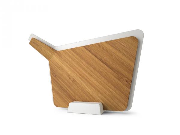 Lopáriky so stojanom BLACK-BLUM Chopping Board Set, biela Lopáriky so stojanom BLACK-BLUM Chopping Board Set, biela