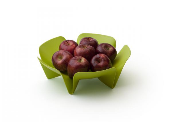 Misa na ovocie Qualy Flower Fruit Tray, malá, zelená Misa na ovocie Qualy Flower Fruit Tray, malá, zelená
