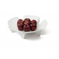 Misa na ovocie Qualy Flower Fruit Tray, veľká, biela