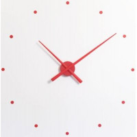NOMON OJ Designové nástenné hodiny červené 50cm NOMON OJ Designové nástenné hodiny červené 50cm