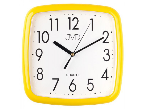 Nástenné hodiny quartz žlté Time 5.8 25cm Nástenné hodiny quartz žlté Time 5.8 25cm