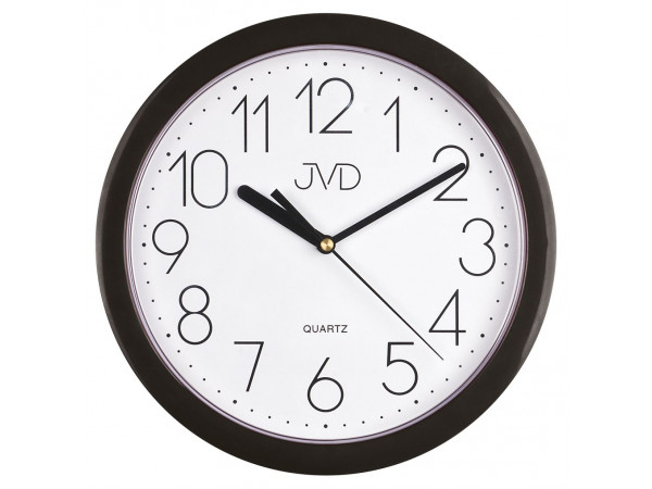 Nástenné hodiny quartz čierne Time h612.3 25cm Nástenné hodiny quartz čierne Time h612.3 25cm