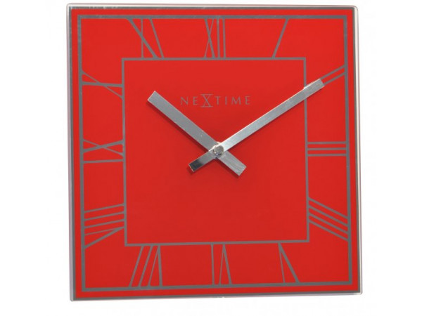 Nástenné hodiny 5184ro Nextime Square Roman 20cm Nástenné hodiny 5184ro Nextime Square Roman 20cm