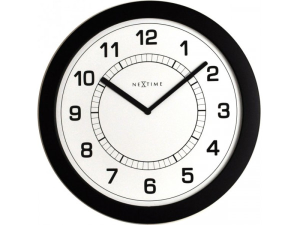 Nástenné hodiny 3045zw Nextime Super slim 28cm Nástenné hodiny 3045zw Nextime Super slim 28cm