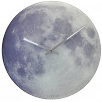 Nástenné hodiny 8634 Nextime Blue Moon 30cm
