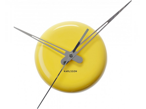 Nástenné hodiny 5452YE Karlsson 14cm Nástenné hodiny 5452YE Karlsson 14cm
