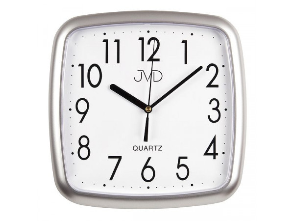 Nástenné hodiny quartz strieborné Time 5.16 25cm Nástenné hodiny quartz strieborné Time 5.16 25cm
