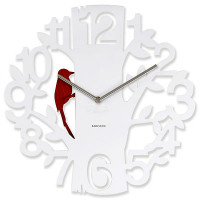 Nástenné hodiny Woodpecker 5393WH Karlsson 42cm Nástenné hodiny Woodpecker 5393WH Karlsson 42cm