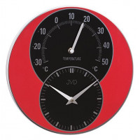 Nástenné hodiny s teplomerom JVD HW 35.1 30cm