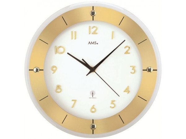 Nástenné hodiny 5850 AMS riadené rádiovým signálom 31cm