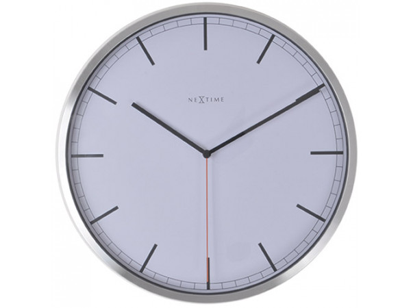 Nástenné hodiny 3071wi Nextime Company White Stripe 35cm Nástenné hodiny 3071wi Nextime Company White Stripe 35cm