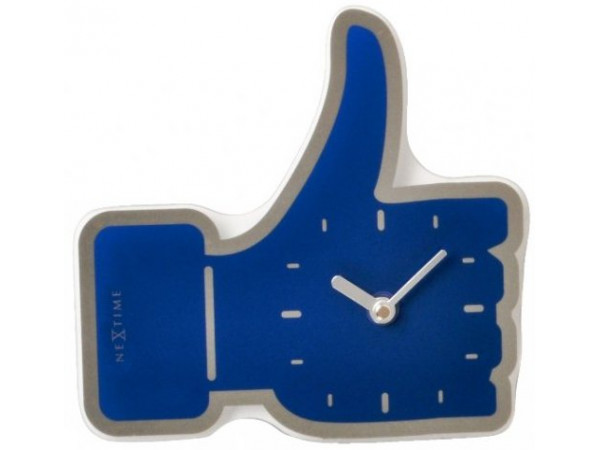 Nástenné hodiny 5185bl Nextime Mini Thumbs up 21cm Nástenné hodiny 5185bl Nextime Mini Thumbs up 21cm