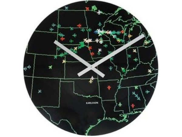 Nástenné hodiny Karlsson Satelite 40cm Nástenné hodiny Karlsson Satelite 40cm