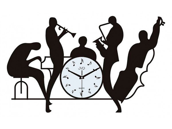 Nástenné hodiny dizajn Music JVD HJ70 60cm Nástenné hodiny dizajn Music JVD HJ70 60cm
