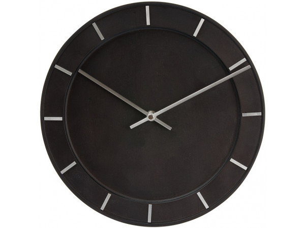 Nástenné hodiny Karlsson 5400BK Pure Black 29cm Nástenné hodiny Karlsson 5400BK Pure Black 29cm