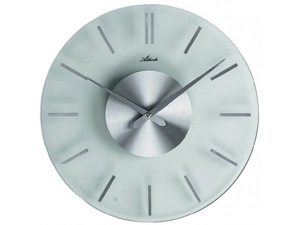 Nástenné hodiny Atlanta Glass, 30 cm