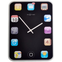 Nástenné hodiny Nextime Wall Pad iPod 40cm Nástenné hodiny Nextime Wall Pad iPod 40cm
