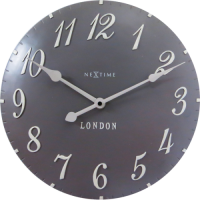 Nástenné hodiny 3084gs Nextime v aglickém retro štýle 35cm Nástenné hodiny 3084gs Nextime v aglickém retro štýle 35cm