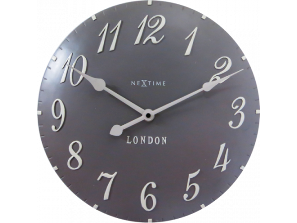 Nástenné hodiny 3084gs Nextime v aglickém retro štýle 35cm Nástenné hodiny 3084gs Nextime v aglickém retro štýle 35cm