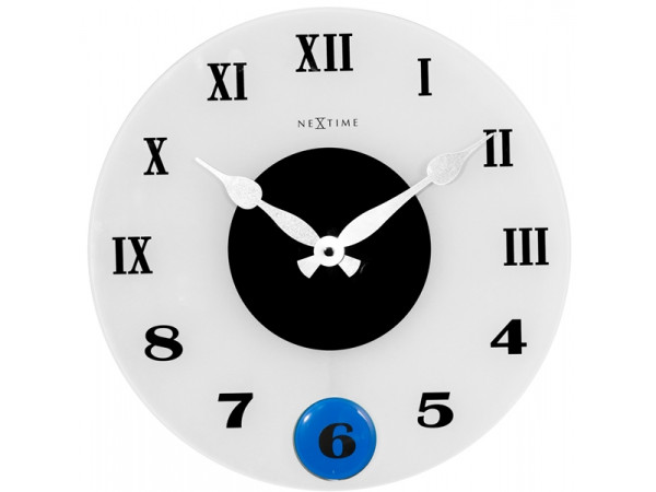 Nástenné kyvadlové hodiny 8635 Nextime Milano Color 35cm Nástenné kyvadlové hodiny 8635 Nextime Milano Color 35cm