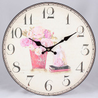 Nástenné hodiny HLC, Bouquet, 34cm Nástenné hodiny HLC, Bouquet, 34cm