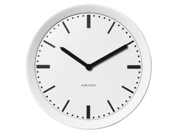 Nástenné hodiny 5512WH Karlsson 28cm Nástenné hodiny 5512WH Karlsson 28cm