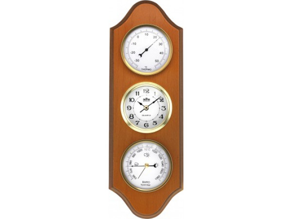 Nástenné hodiny MPM, 2701.53 - svetlé drevo, 40cm Nástenné hodiny MPM, 2701.53 - svetlé drevo, 40cm