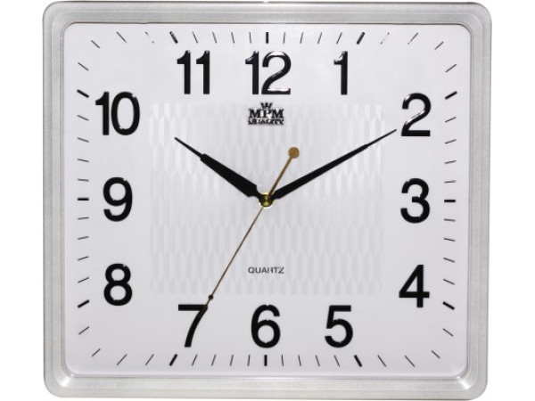 Nástenné hodiny MPM, 2929.0200.SW - perleť/biela, 36cm Nástenné hodiny MPM, 2929.0200.SW - perleť/biela, 36cm