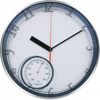 Nástenné hodiny MPM, 3083.7000 - strieborná/biela, 30cm Nástenné hodiny MPM, 3083.7000 - strieborná/biela, 30cm