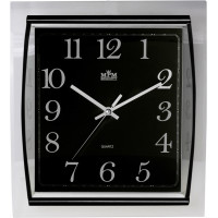 Nástenné hodiny MPM, 3174.9090 - čierna/čierna, 32cm Nástenné hodiny MPM, 3174.9090 - čierna/čierna, 32cm
