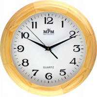 Nástenné hodiny MPM 3050.53 - hnedá svetlá, 27cm Nástenné hodiny MPM 3050.53 - hnedá svetlá, 27cm