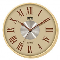 Nástenné hodiny MPM, 2 2976.51.H - hnedá svetlá, 30cm Nástenné hodiny MPM, 2 2976.51.H - hnedá svetlá, 30cm