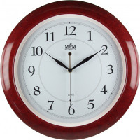 Nástenné hodiny MPM, 2413.5500.SW - gaštan/biela, 35cm Nástenné hodiny MPM, 2413.5500.SW - gaštan/biela, 35cm