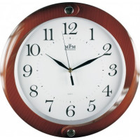 Nástenné hodiny MPM, 2441.50.SW - hnedá, 34cm Nástenné hodiny MPM, 2441.50.SW - hnedá, 34cm