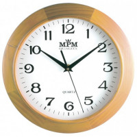 Nástenné hodiny MPM, 2470.53 - svetlé drevo, 25cm Nástenné hodiny MPM, 2470.53 - svetlé drevo, 25cm
