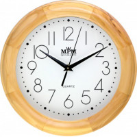 Nástenné hodiny MPM, 2473.53.W - svetlé drevo, 28cm Nástenné hodiny MPM, 2473.53.W - svetlé drevo, 28cm