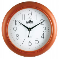 Nástenné hodiny MPM, 2474.51.W - hnedá svetlá, 28cm Nástenné hodiny MPM, 2474.51.W - hnedá svetlá, 28cm