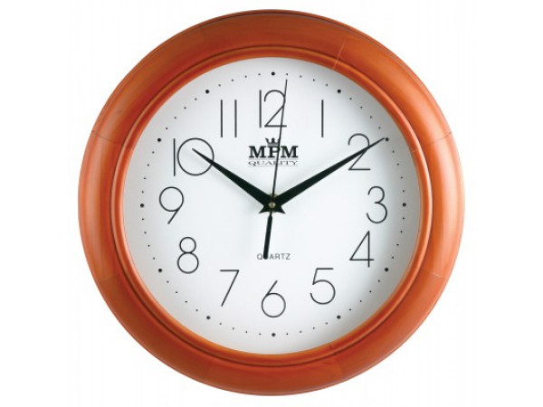 Nástenné hodiny MPM, 2474.51.W - hnedá svetlá, 28cm Nástenné hodiny MPM, 2474.51.W - hnedá svetlá, 28cm