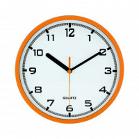 Nástenné hodiny MPM, 2477.60 - oranžová, 20cm Nástenné hodiny MPM, 2477.60 - oranžová, 20cm