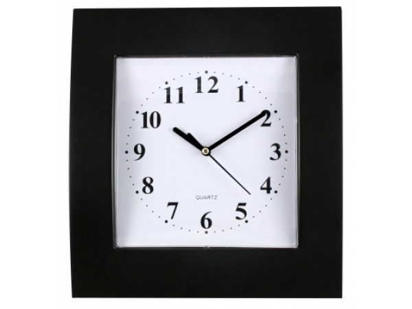 Nástenné hodiny MPM, 2499.90 - čierna, 29cm Nástenné hodiny MPM, 2499.90 - čierna, 29cm