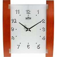 Nástenné hodiny MPM, 2704.50 - hnedá, 31cm Nástenné hodiny MPM, 2704.50 - hnedá, 31cm