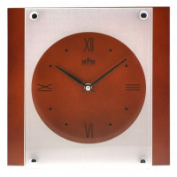 Nástenné hodiny MPM, 2706.54 - tmavé drevo, 26cm Nástenné hodiny MPM, 2706.54 - tmavé drevo, 26cm