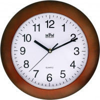 Nástenné hodiny MPM, 2804.52 - hnedá tmavá, 30cm Nástenné hodiny MPM, 2804.52 - hnedá tmavá, 30cm