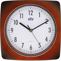 Nástenné hodiny MPM, 2807.52 - hnedá tmavá, 24cm Nástenné hodiny MPM, 2807.52 - hnedá tmavá, 24cm