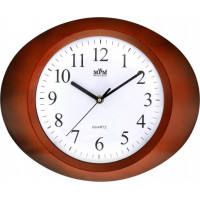 Nástenné hodiny MPM, 2810.50 - hnedá, 33cm Nástenné hodiny MPM, 2810.50 - hnedá, 33cm