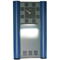 Nástenné hodiny MPM, 2821.30 - modrá, 40cm Nástenné hodiny MPM, 2821.30 - modrá, 40cm