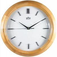 Nástenné hodiny MPM, 2828.53 - svetlé drevo, 34cm Nástenné hodiny MPM, 2828.53 - svetlé drevo, 34cm